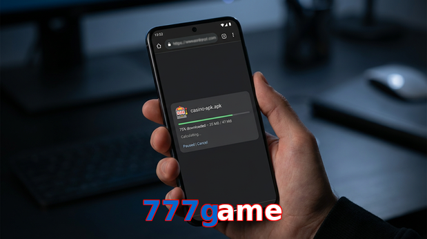 Main screen of 777Game apk page for PK players